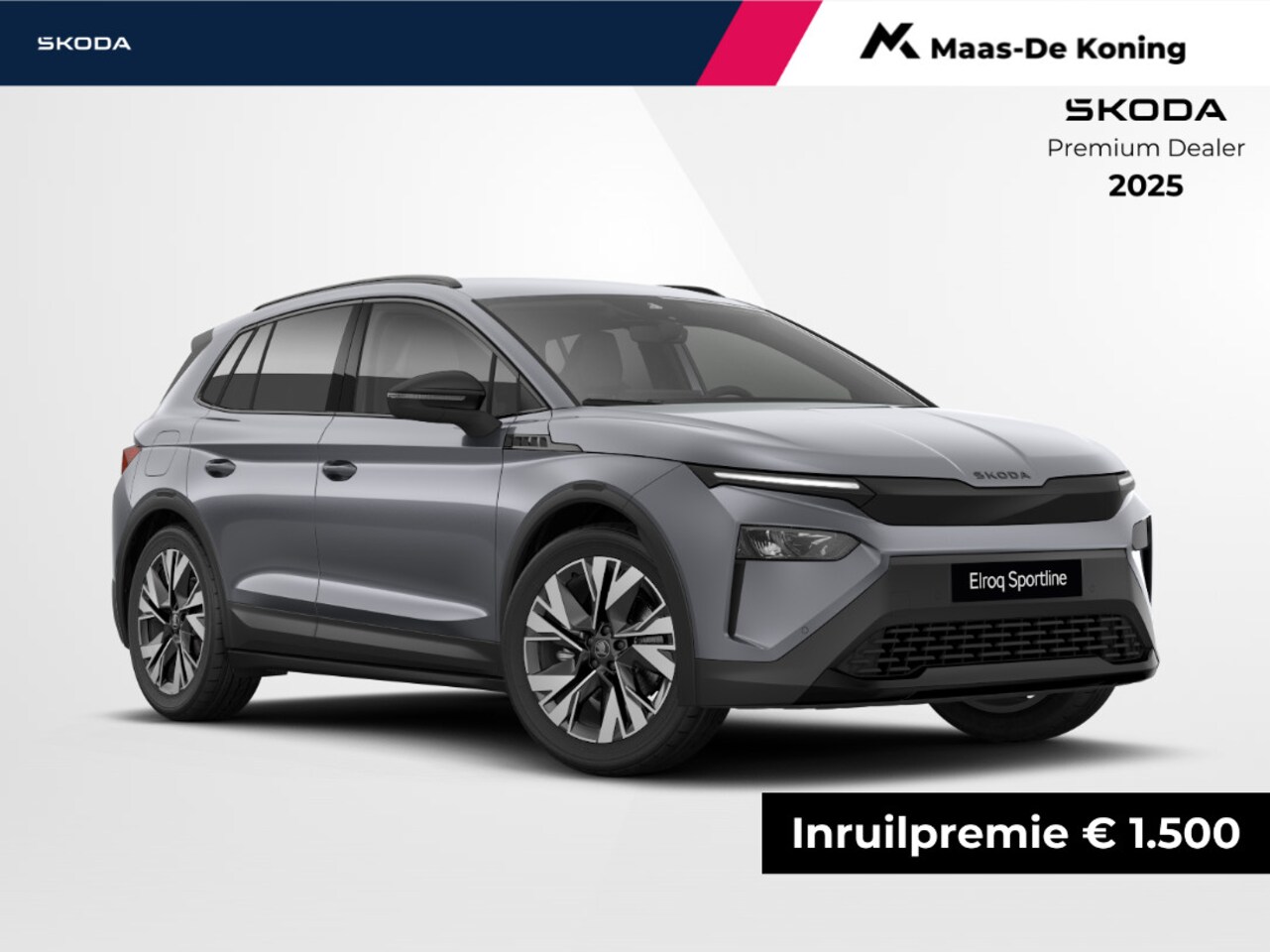 Skoda Elroq - Sportline Elektromotor 210 kW / 286 PK SUV Elektri | Metallic Lak | €1.500 inruilpremie - AutoWereld.nl