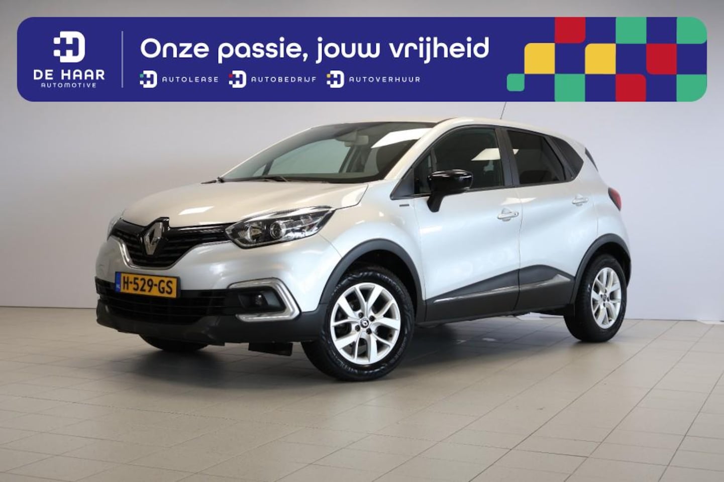 Renault Captur - 0.9 TCe Limited - Sensoren achter - Navi - Cruise control - AutoWereld.nl