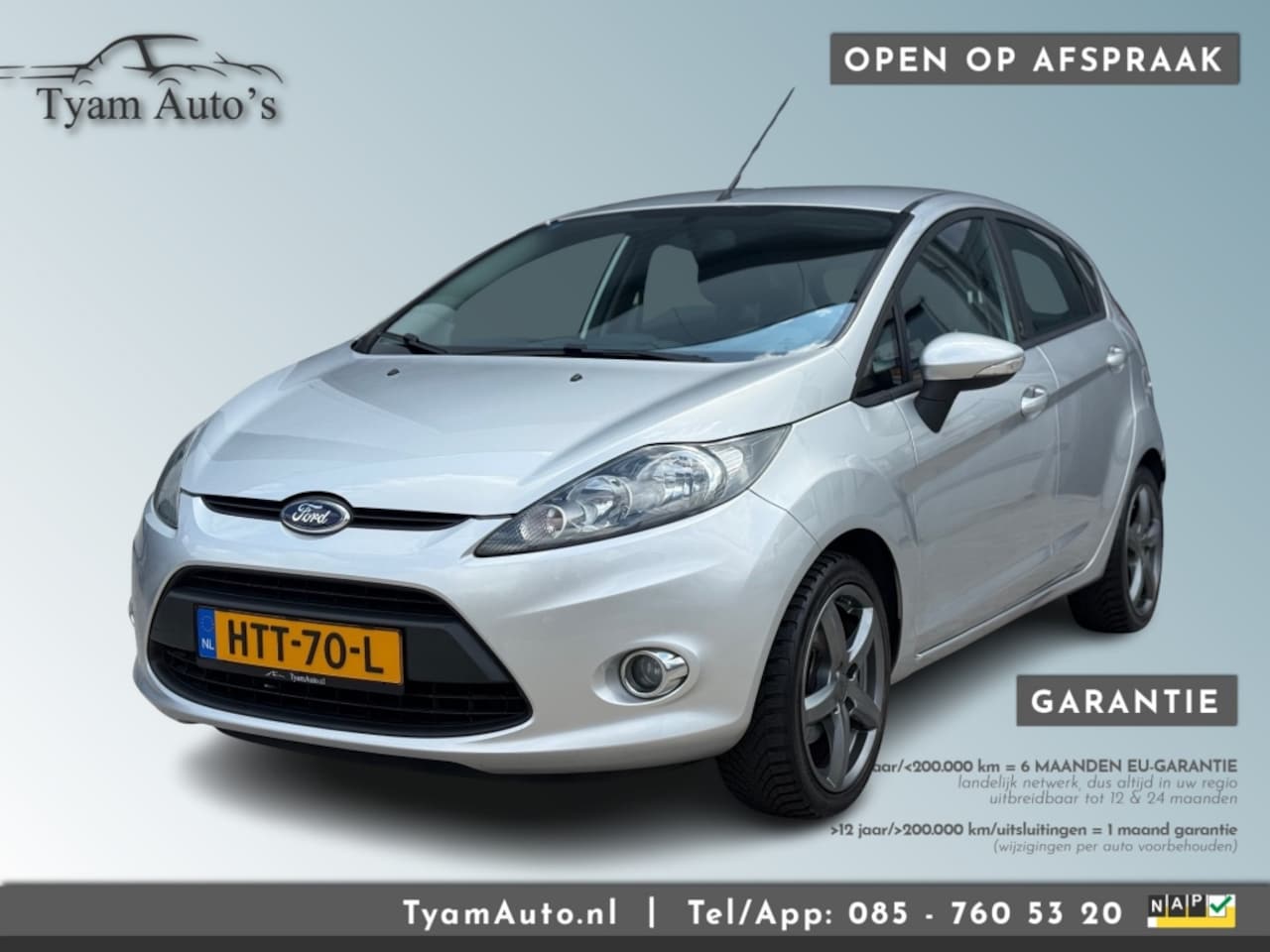 Ford Fiesta - 1.25 CHAMPIONS EDITION / AIRCO STOELVERWARMING BT-TEL SPORT - AutoWereld.nl