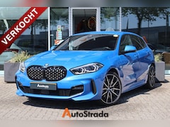 BMW 1-serie - (f40) 118i M-Sport 140PK AUT | Carplay I Misano Blue I Navi I Camera I Kuipstoel