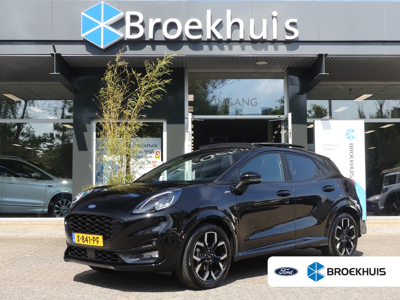 Ford Puma - 1.0 EcoBoost Hybrid 125PK ST-Line X | PANORAMADAK | TREKHAAK | ADAPTIVE CRUISE | DODEHOEKD - AutoWereld.nl