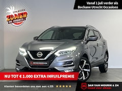Nissan Qashqai - 1.2 Tekna + | 1e-Eig. | Pano | Half-Leder| 360 Camera | Stoelverwarming |