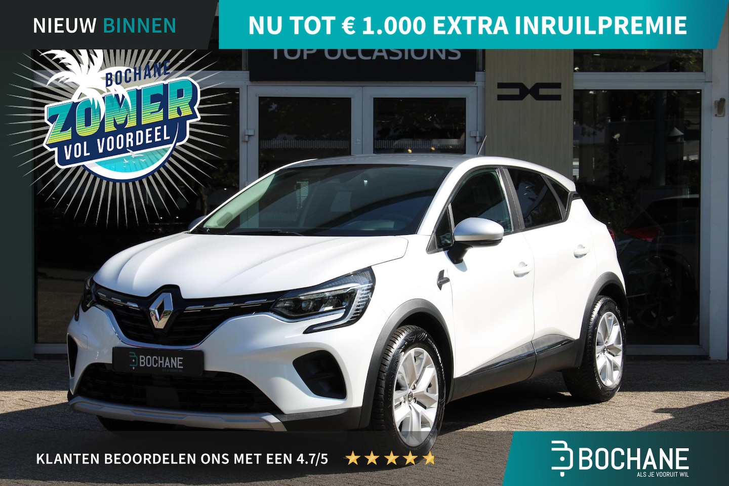 Renault Captur - 1.0 TCe 100 Life | All season banden | Parkeersensoren | Cruisecontrol | AppleCarplay/Andr - AutoWereld.nl