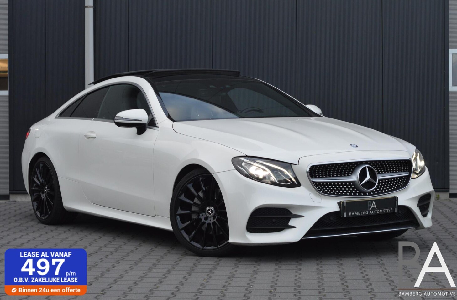 Mercedes-Benz E-klasse Coupé - 200 pano|Lede|widescreen|cruise|h-up - AutoWereld.nl