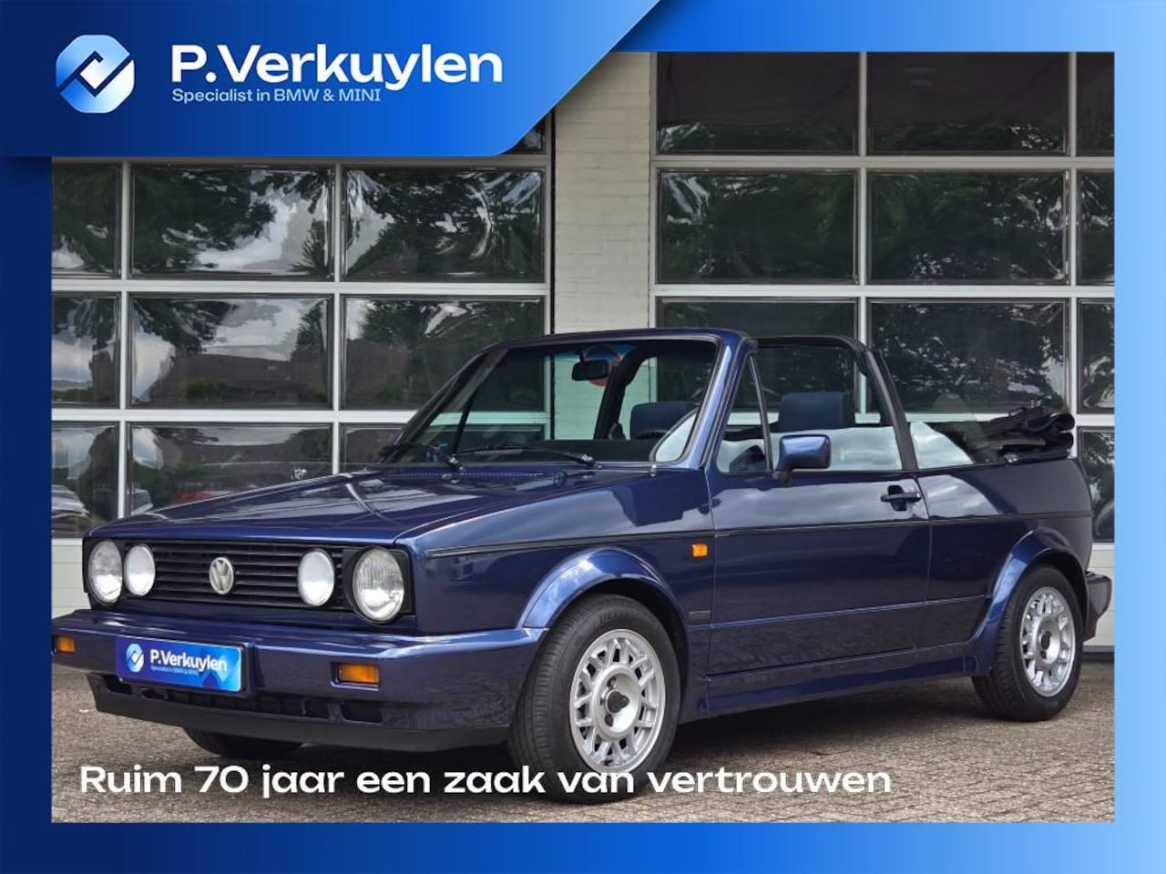 Volkswagen Golf Cabriolet - 1.8 Quartett 98 pk I STUURBEKRACHTIGING I LM - AutoWereld.nl