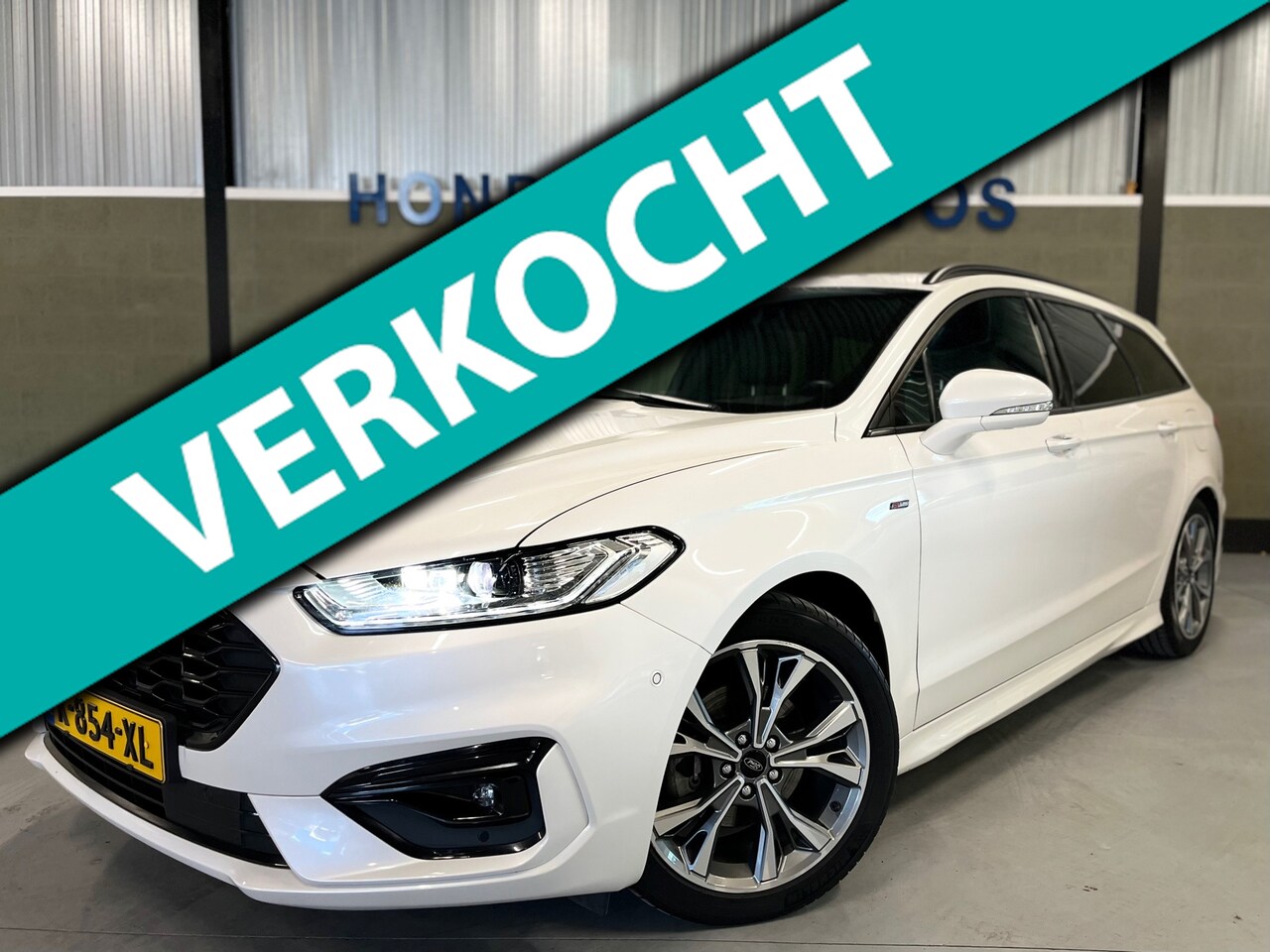 Ford Mondeo Wagon - 2.0 IVCT HEV ST-LINE AUT I TREKHAAK I WINTER-PACK I MEMORY I KEY-LESS I CARPLAY I LED I BL - AutoWereld.nl