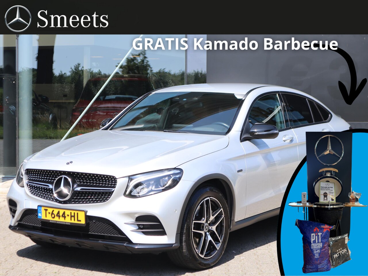 Mercedes-Benz GLC-klasse Coupé - 350e 4MATIC Business Solution AMG Climate Control | Verwarmbare en elektr. verstelbare voo - AutoWereld.nl