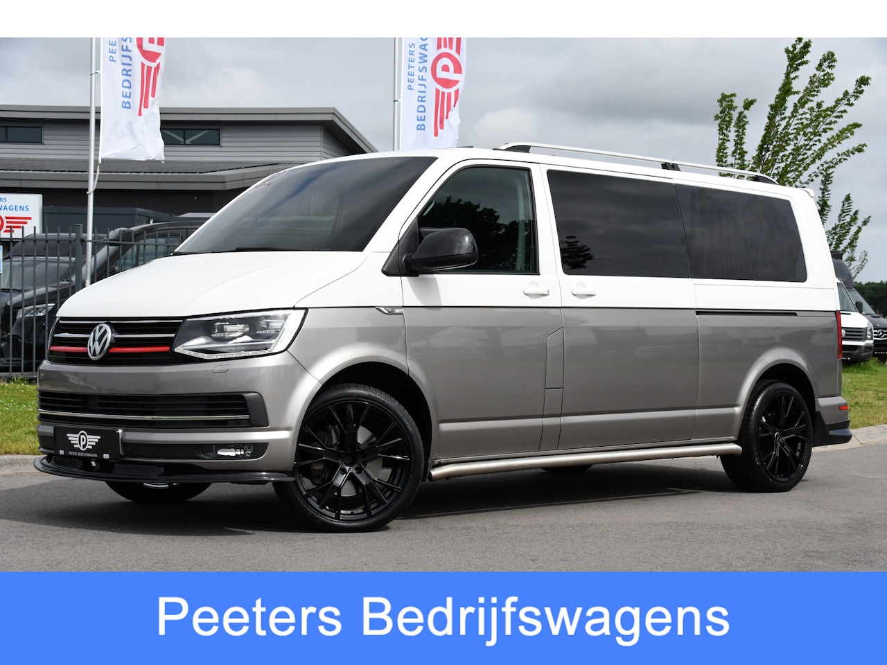 Volkswagen Transporter - 2.0 TDI L2H1 DC Highline Adaptieve Cruise, Camera, 204PK, Automaat, LED, Electrische deur, - AutoWereld.nl