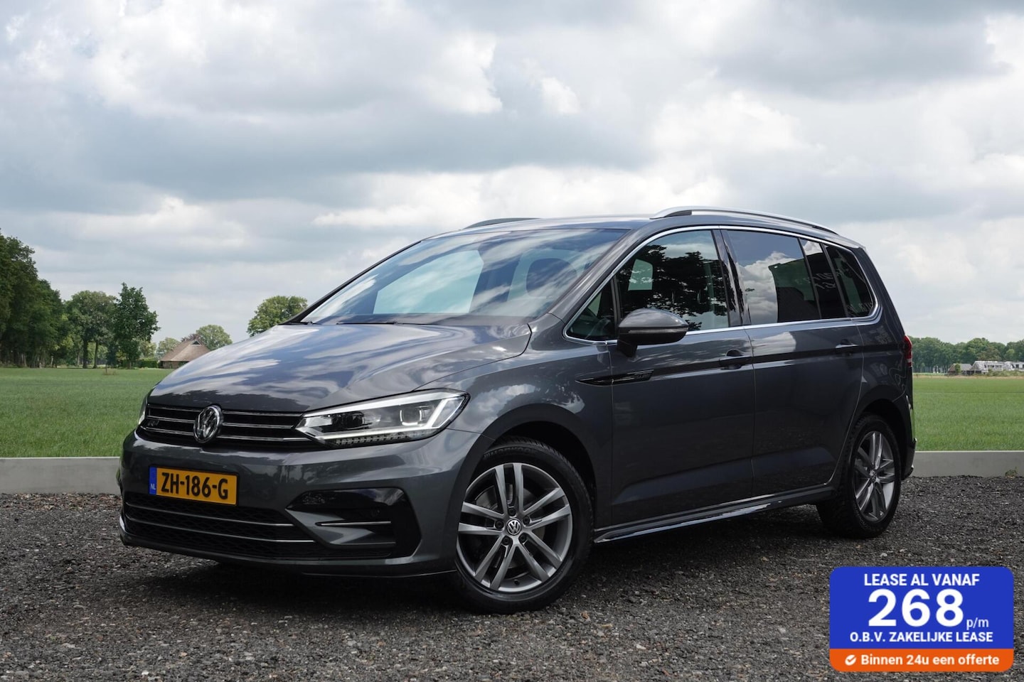 Volkswagen Touran - 1.5 TSI R-line 7pers. CAMERA STOELVERW. - AutoWereld.nl