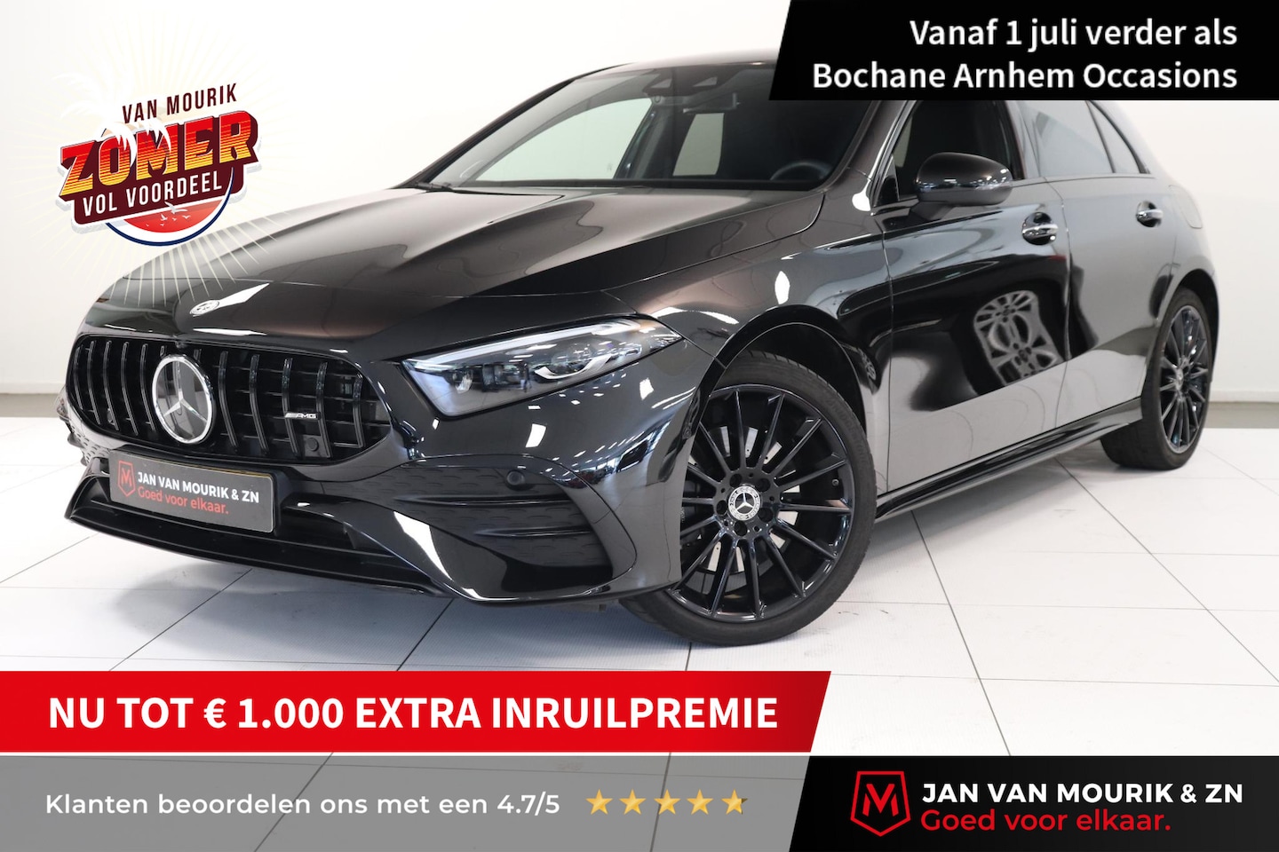 Mercedes-Benz A-klasse - 250 e AMG Line | Camera | Burmester audio | LED Matrix | Navigatie | AppleCarplay AndroidA - AutoWereld.nl