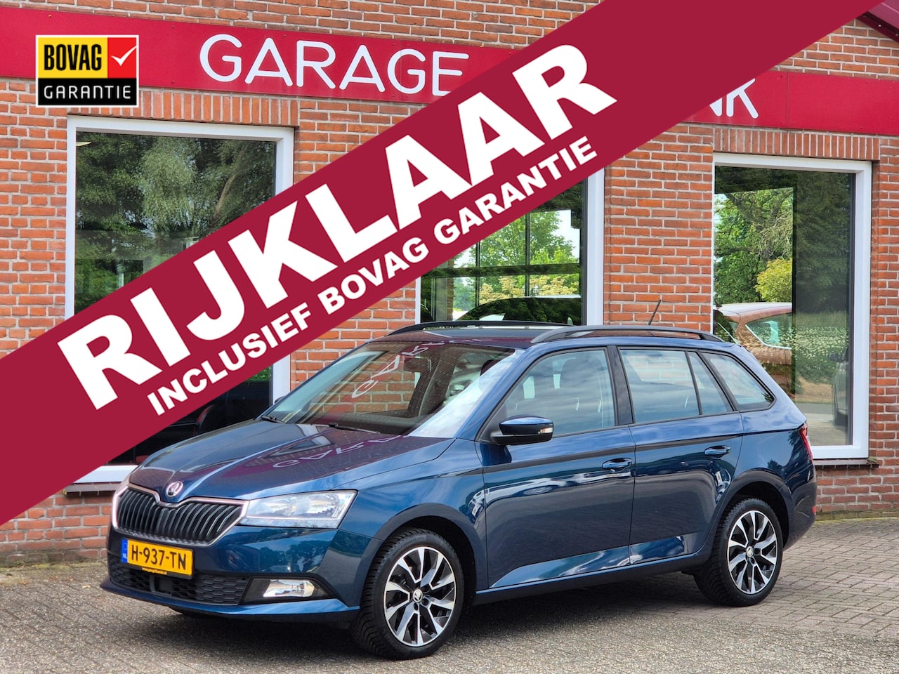 Skoda Fabia Combi - 1.0 TSI Business Edition 95PK 5drs airco, cruise, navi, pdc, carplay RIJKLAAR - AutoWereld.nl