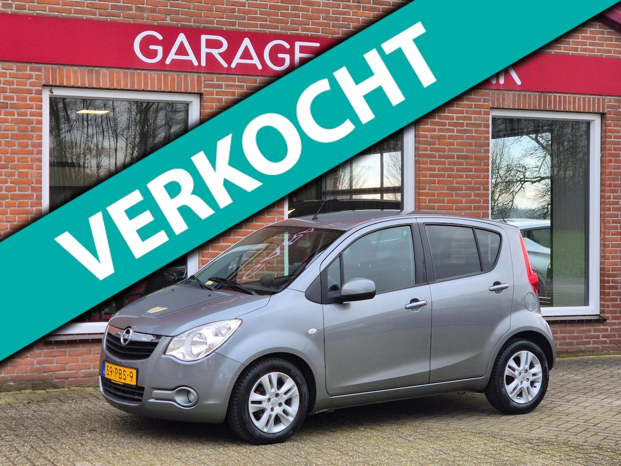 Opel Agila - 1.2 Edition Style 94PK 5drs AUTOMAAT airco, elektr.ramen, lmv, radio/cd, pdc RIJKLAAR - AutoWereld.nl