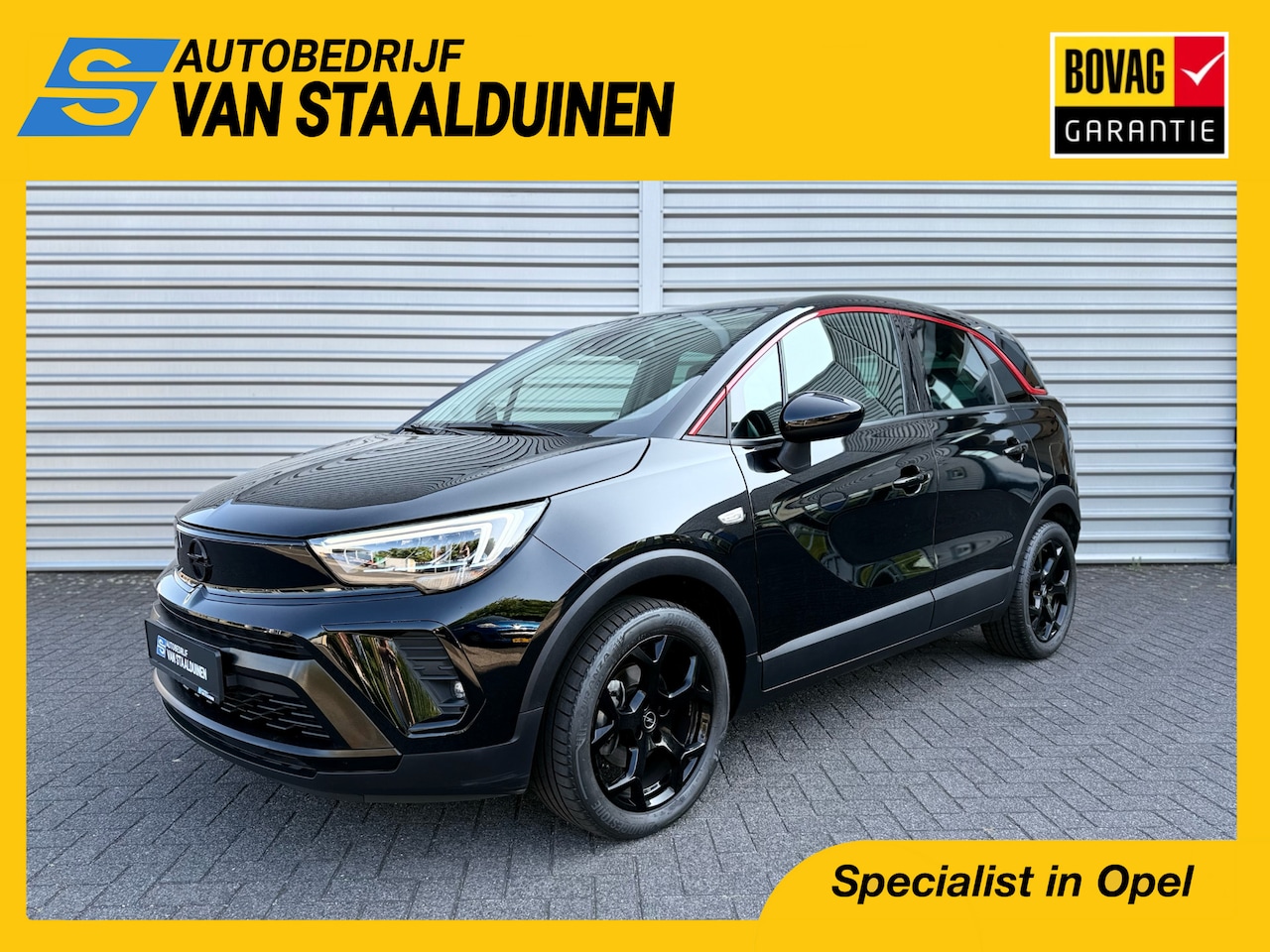 Opel Crossland - 1.2 Turbo GS Line Metalliclak| 17 inch velgen| Black Pack| Led koplampen| Metalliclak| Par - AutoWereld.nl