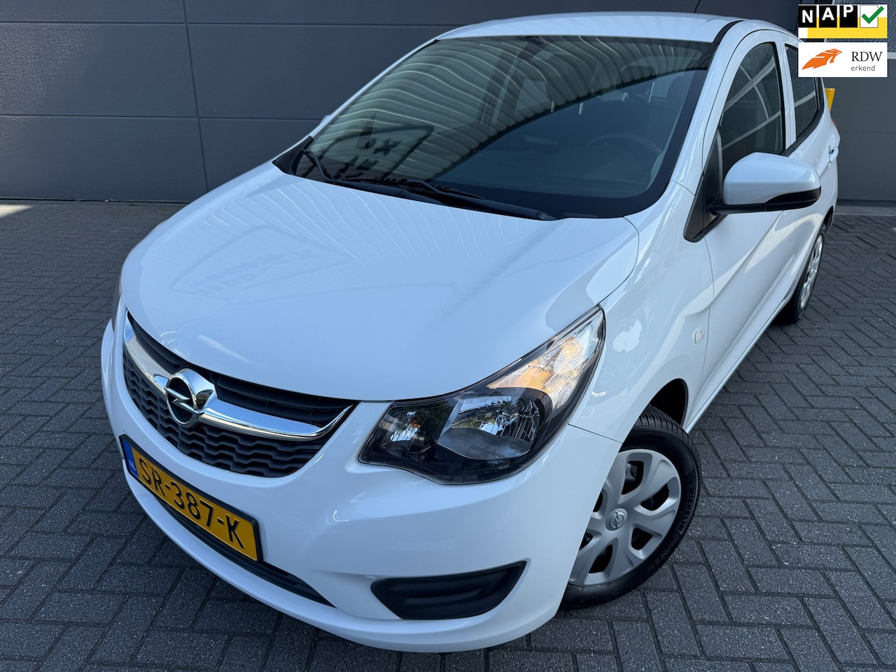 Opel Karl - 1.0 ecoFLEX Edition*NAVI*APK*NAP*ISOFIX*CRUISE*AIRCO*ELKT-RAAM*Bluetooth*C- D AFSTAND* - AutoWereld.nl
