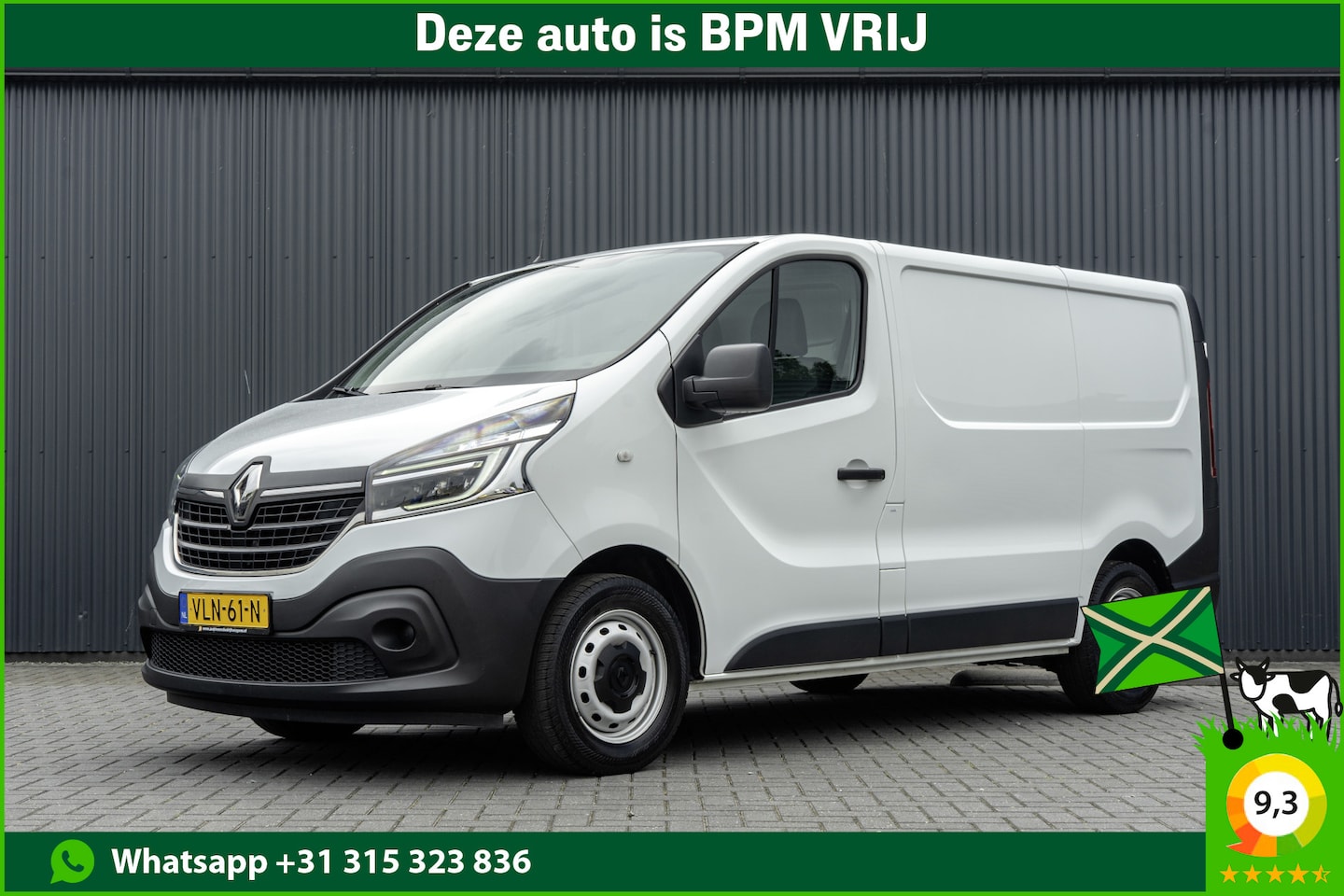 Renault Trafic - 2.0 dCi 120PK| L1H1 | LED | Navigatie | Cruise | 3-Zits | Airco | PDC | Euro 6 - AutoWereld.nl