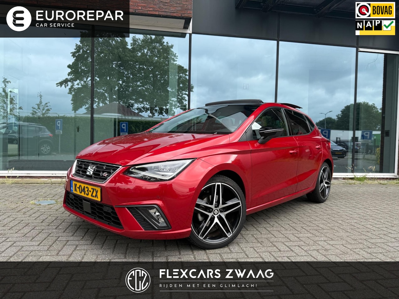 Seat Ibiza - 1.5 TSI FR Business Intense Plus - Automaat - Navi - Schuifdak - Org.NL - AutoWereld.nl