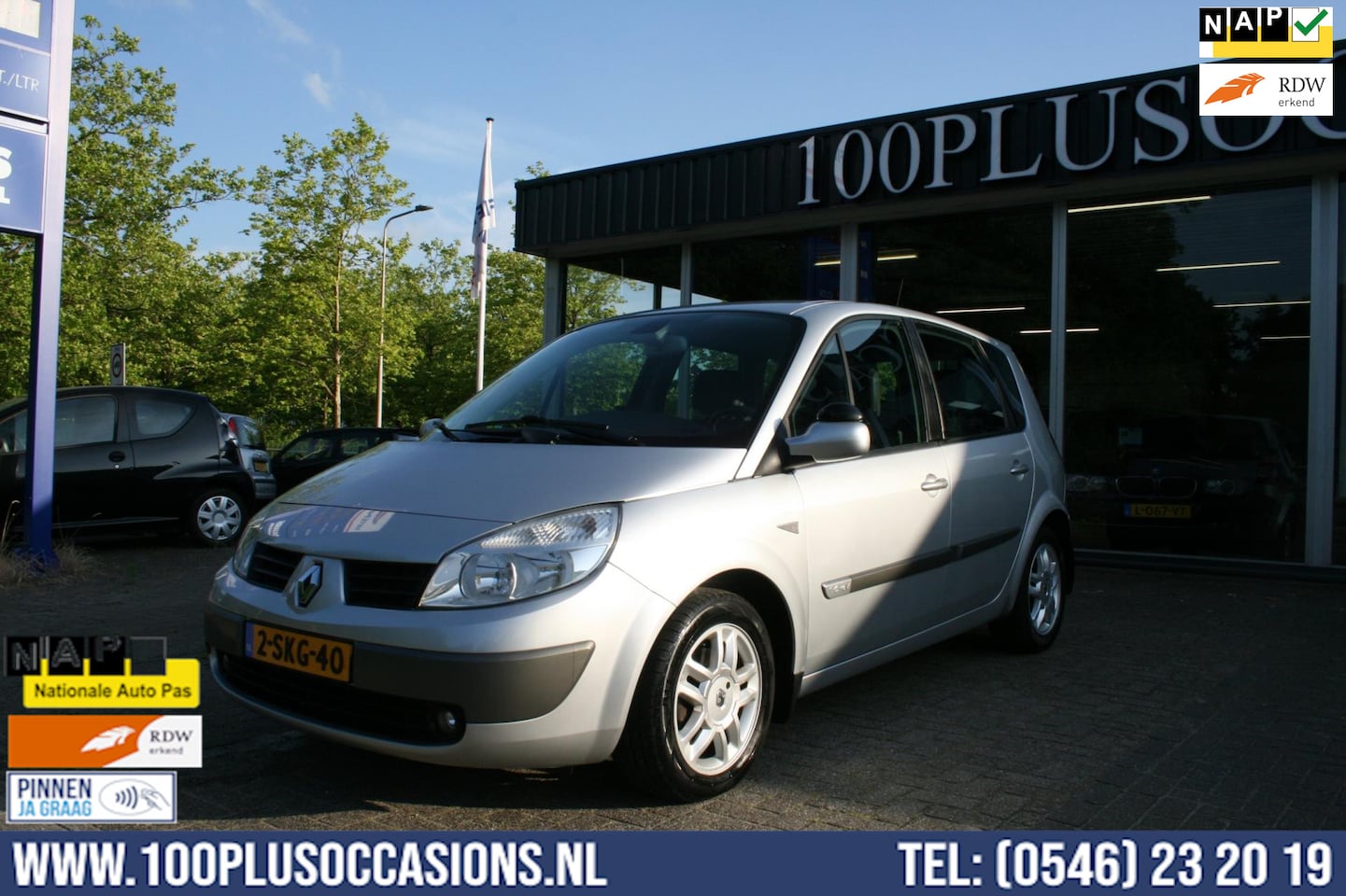 Renault Scénic - 1.6-16V Business Line | Automaat | Super onderhouden! | Airco | Vakantieauto! - AutoWereld.nl