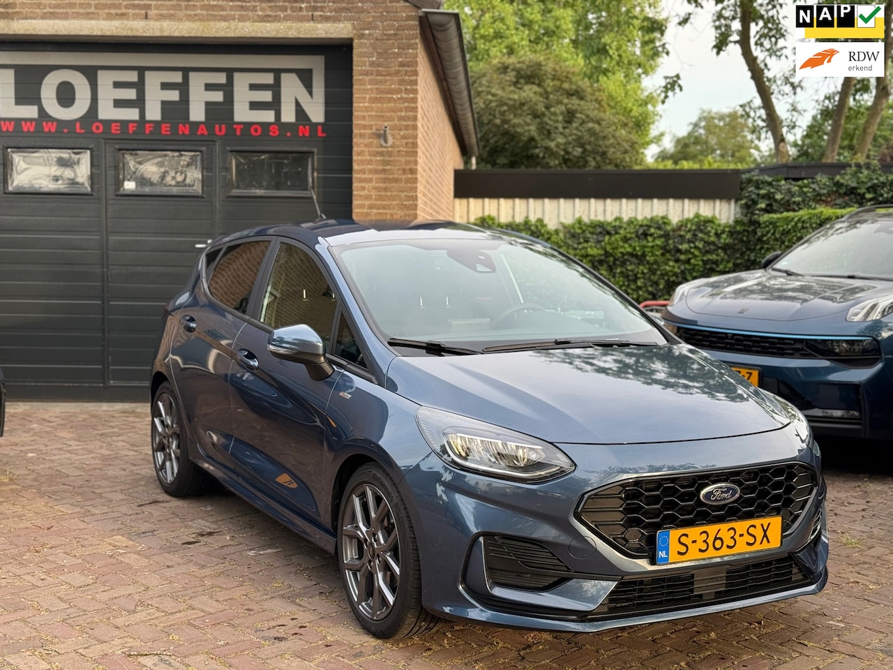Ford Fiesta - 1.0 EcoBoost Hybrid ST-Line X 1.0 EcoBoost Hybrid ST-Line X Fabr.garantie! - AutoWereld.nl