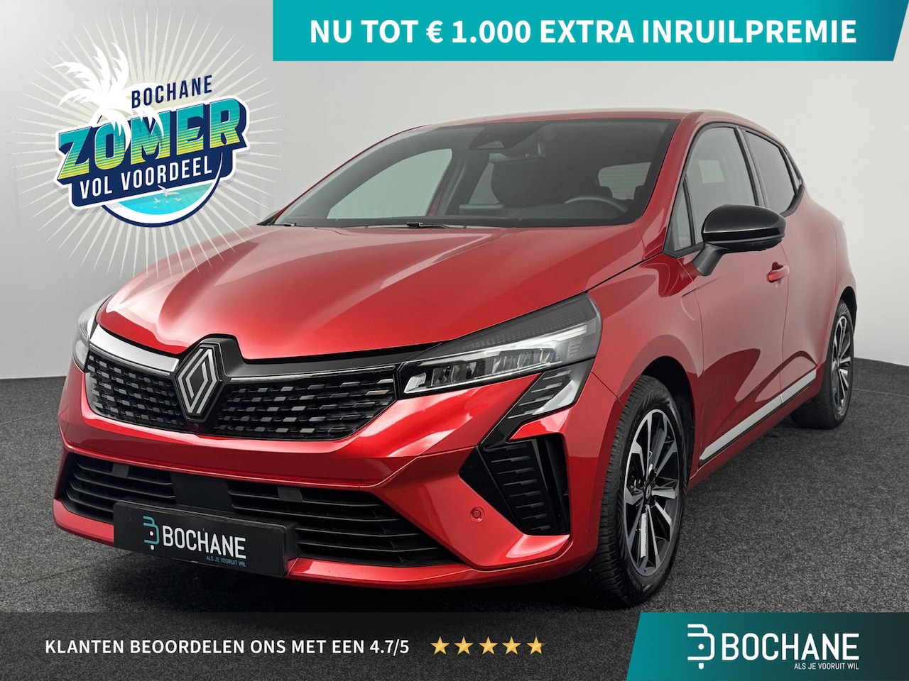 Renault Clio - 1.6 E-Tech Full Hybrid 145 Techno | Navigatie | 360° Camera | Cruise Control | - AutoWereld.nl