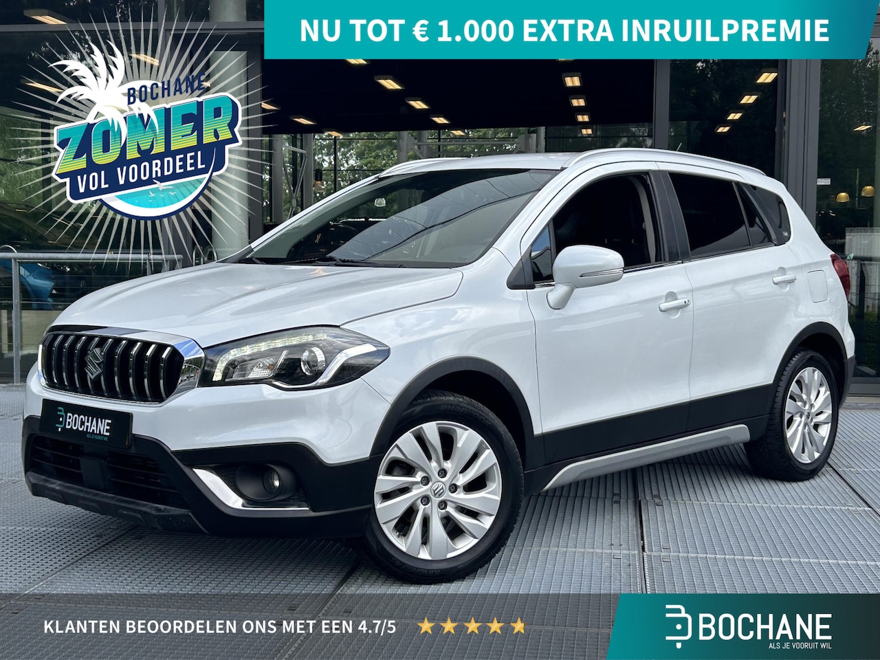 Suzuki S-Cross - 1.0 Boosterjet Exclusive | Trekhaak | Stoelverwarming | Achteruitrijcamera - AutoWereld.nl