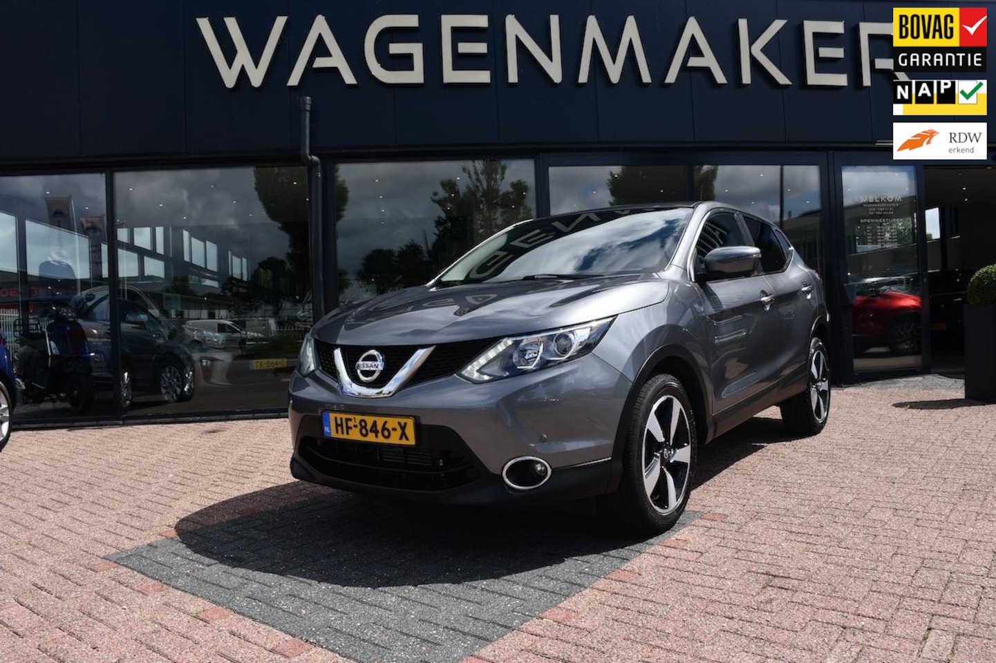 Nissan Qashqai - 1.2 Connect Edition AUT|Clima|Cruise|NAVI|CAMERA - AutoWereld.nl