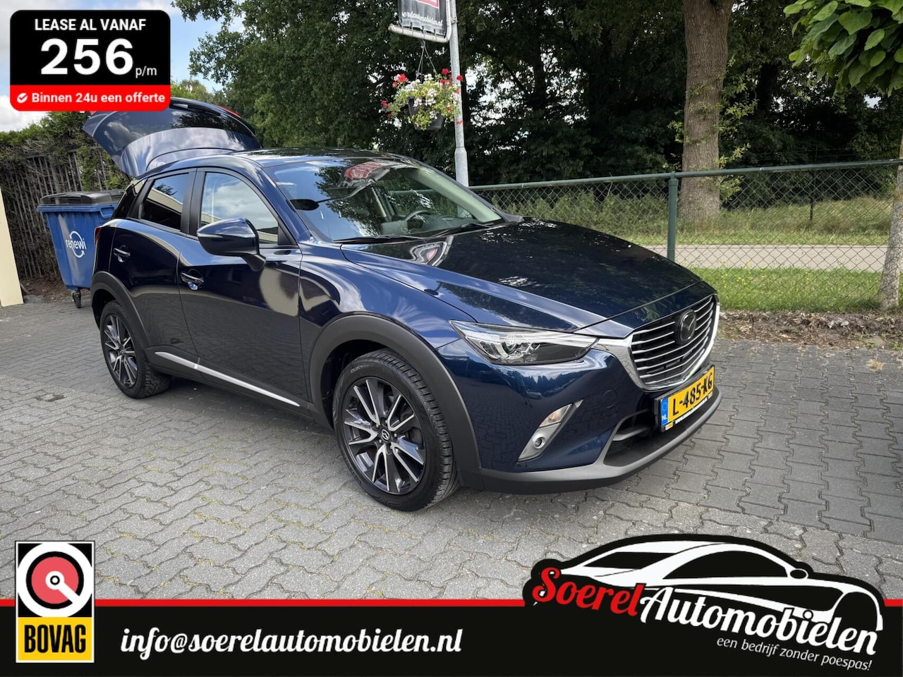 Mazda CX-3 - 2.0 SkyActiv-G 120 GT-M LEER STOELSTUURVERWARM 18INCH - AutoWereld.nl