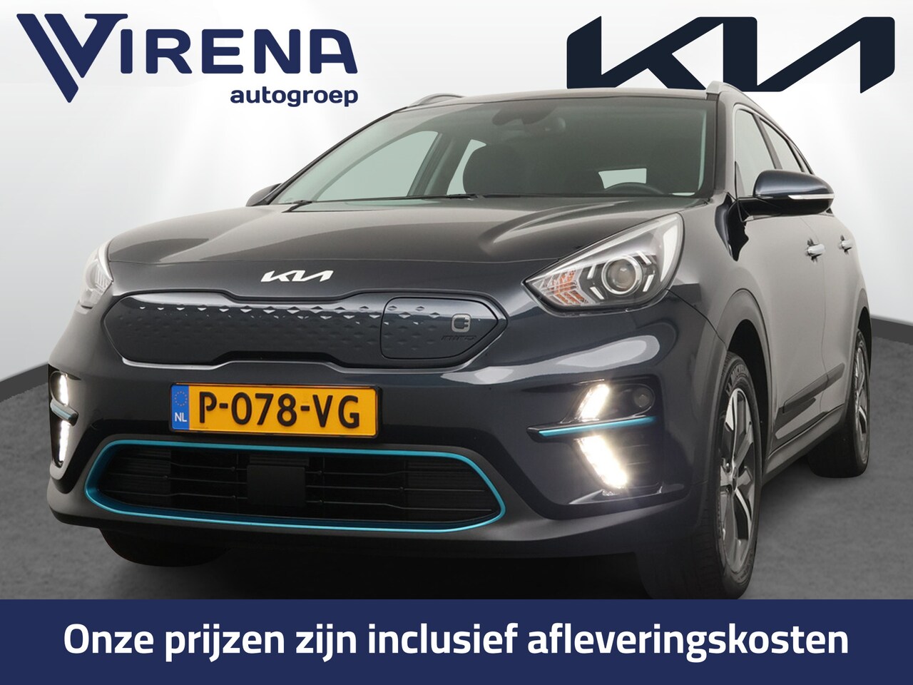 Kia e-Niro - DynamicLine 64 kWh - Adaptief Control - Climate Control - Navigatie - Apple/Android Carpla - AutoWereld.nl