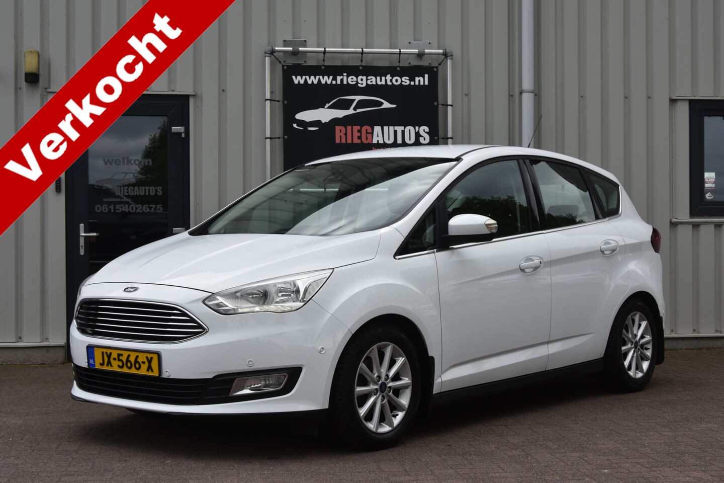 Ford C-Max - 1.0 Titanium. Trekhaak, PDC, Cruise, 6 Versnellingen!! - AutoWereld.nl