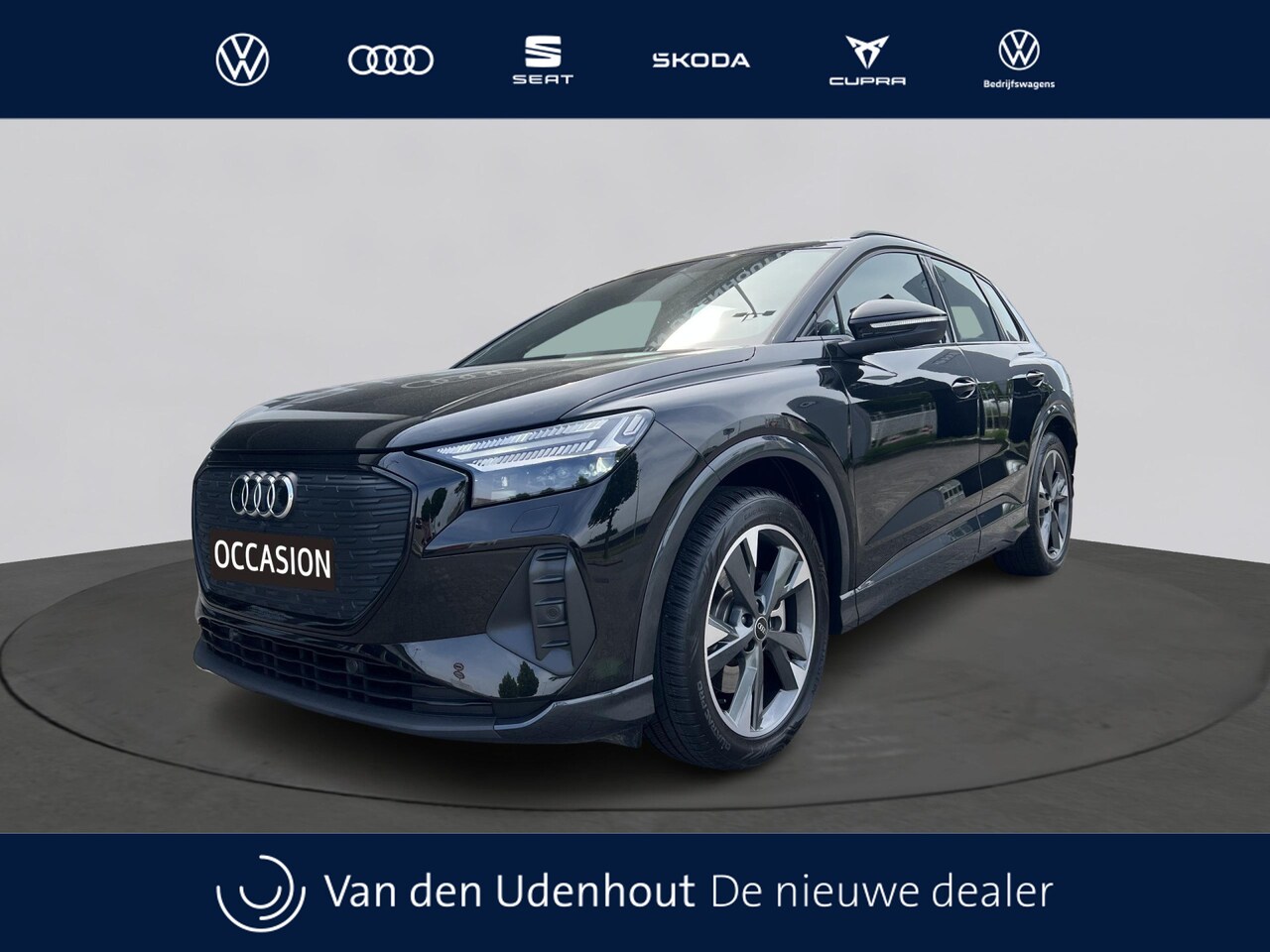 Audi Q4 e-tron - 40 Advanced edition 204Pk / Parkeerhulp V+A / Sfeerverlichting - AutoWereld.nl