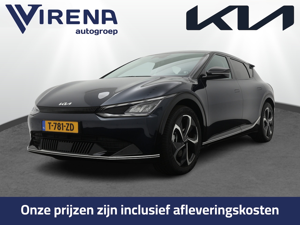 Kia EV6 - Plus Advanced 77 kWh RWD 229PK - Navigatie - Stoel-/stuurverwarminng - Adaptive Cruise Con - AutoWereld.nl