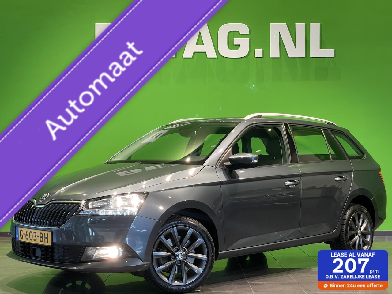 Skoda Fabia Combi - 1.0 TSI Business Edition | Navigatie | Climate control | - AutoWereld.nl