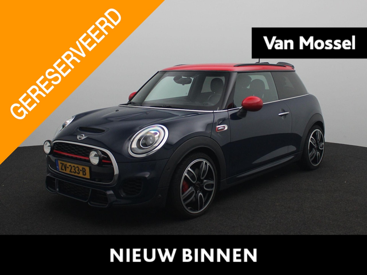 MINI John Cooper Works - 2.0 T 231pk Aut. | JCW Track Exhaust | Leder | Headup-Display | Harman Kardon | Camera | - AutoWereld.nl