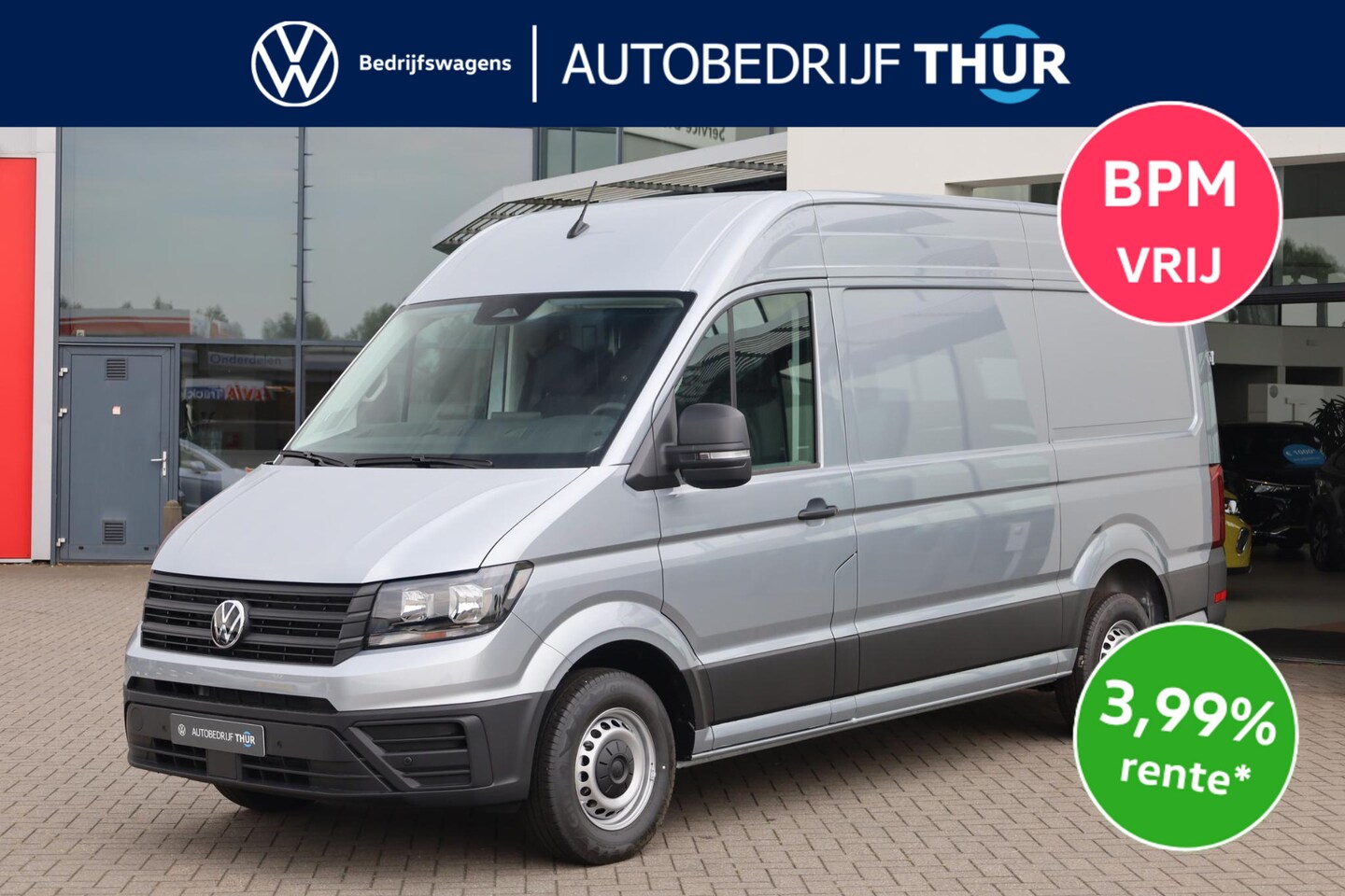 Volkswagen Crafter - 35 2.0 TDI L3H3 Trendline 35 2.0 TDI L3H3 Trendline 140Pk / 103kW, 3500 GVW, BPM vrij, draadloos Apple Carplay & And - AutoWereld.nl