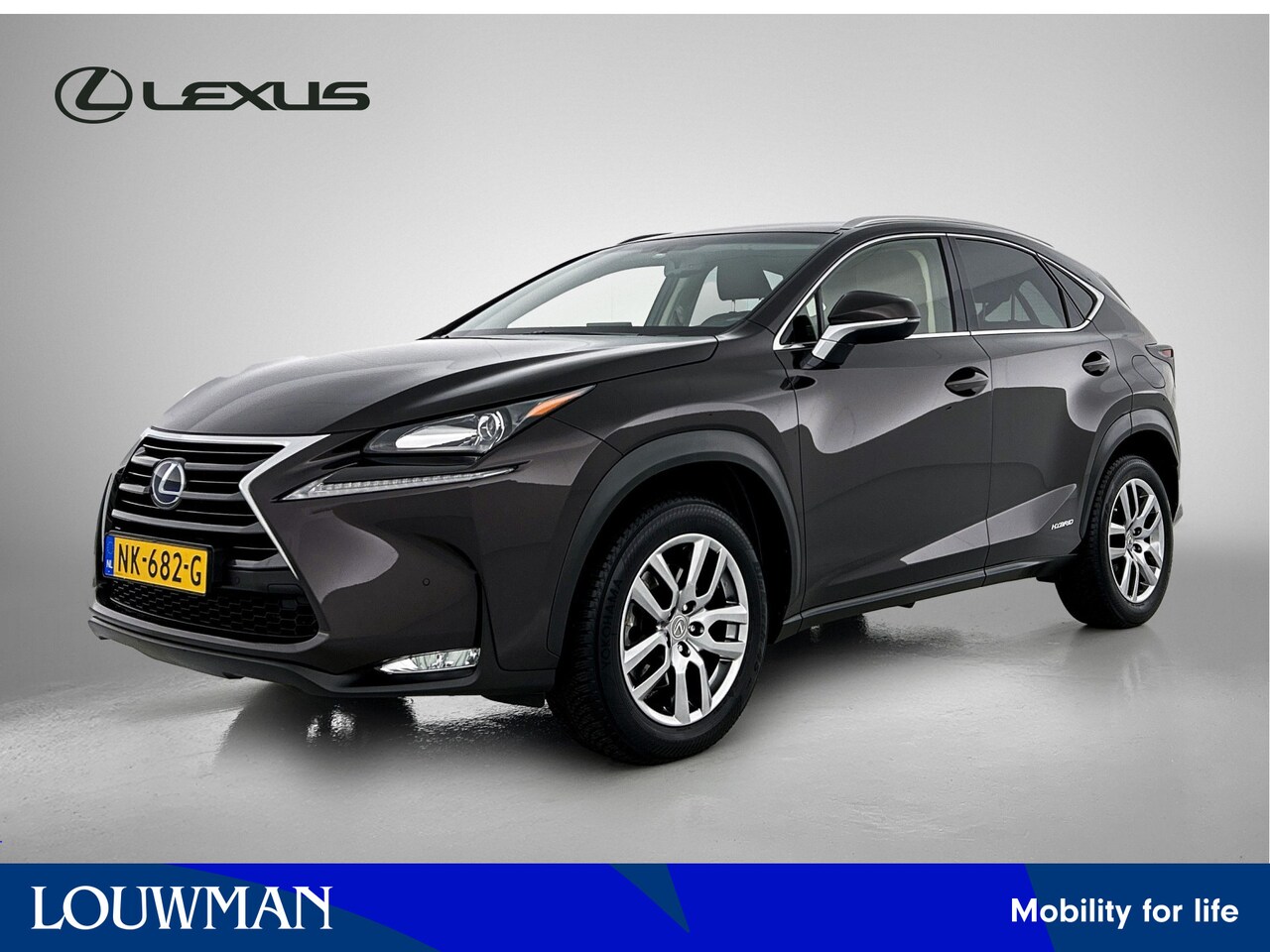 Lexus NX - 300h AWD Luxury Line | Leder | Trekhaak | Navigatie | Johan Grube - AutoWereld.nl