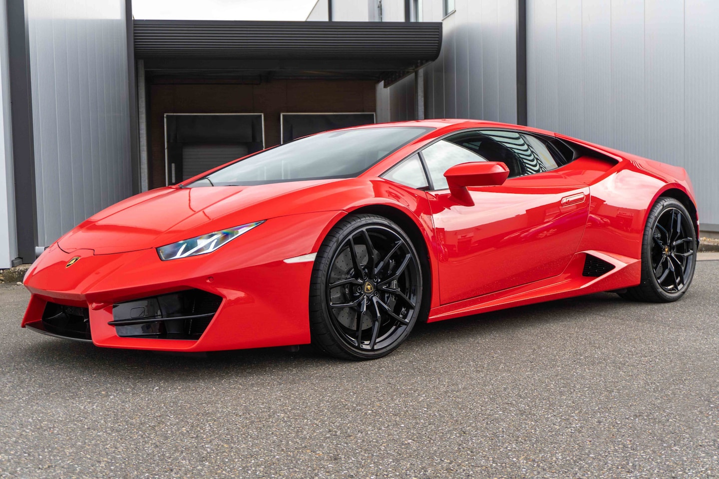 Lamborghini Huracán - LP580-2 V10 - Rosso Mars - AutoWereld.nl