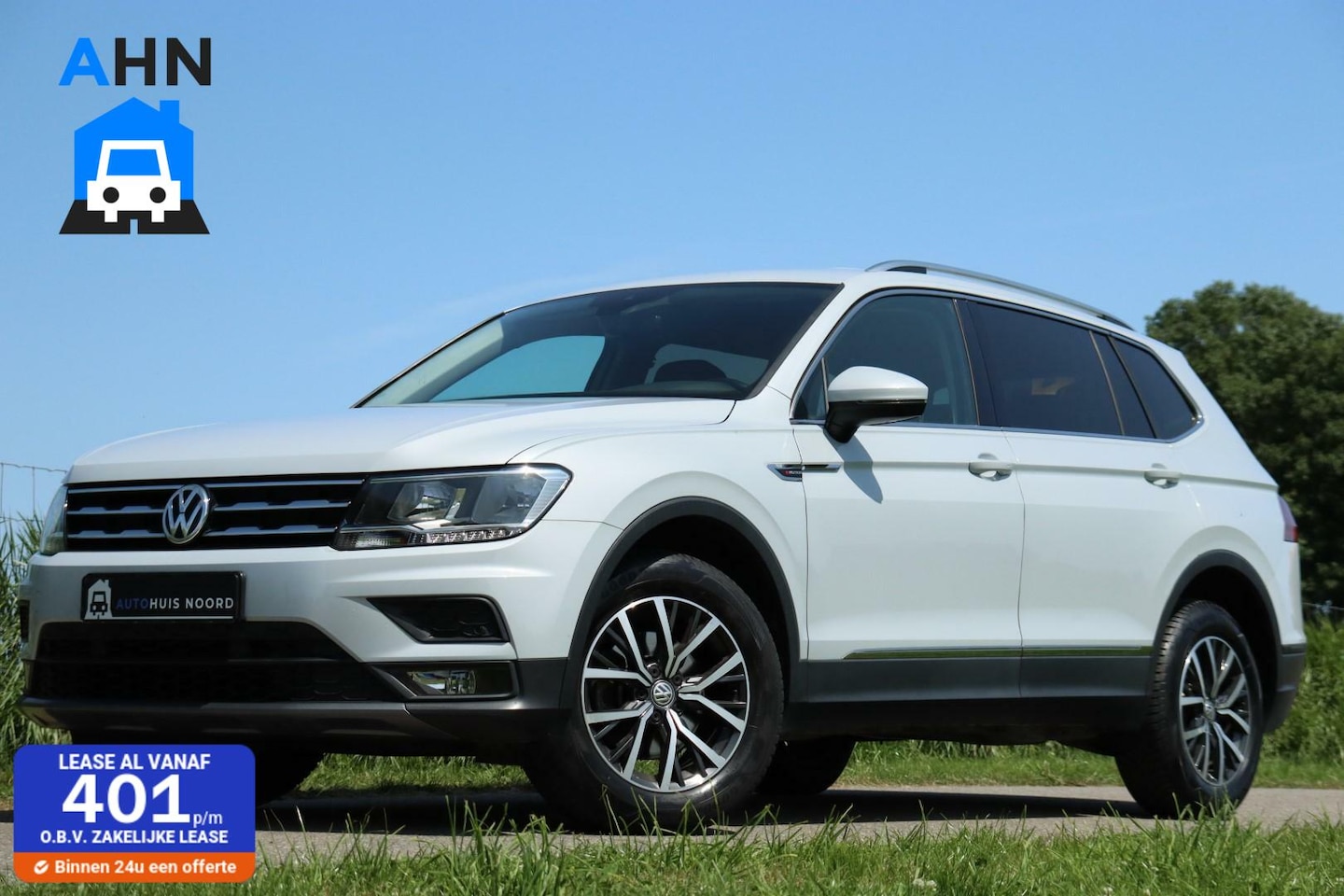 Volkswagen Tiguan Allspace - 1.4 TSI / 7 Persoons / 150PK / Cruise / Keyless / 17"! - AutoWereld.nl