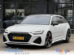 Audi A6 Avant - RS 6 TFSI Quattro Panodak/B&O/Keramische remmen/Dynamic pakket 360 cam 4 wielbesturing