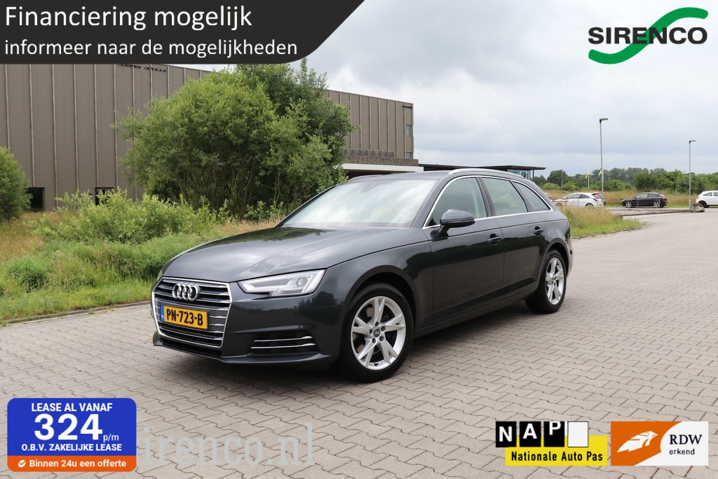 Audi A4 Avant - 2.0 TFSI MHEV Pro Line climate&cruise control elektrische klep navigatie parkeersensor blu - AutoWereld.nl