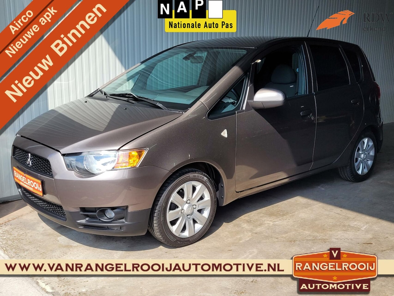 Mitsubishi Colt - 1.3 Edition Two 1.3 Edition Two, airco, cruise, 15" lmv, el. pakket - AutoWereld.nl