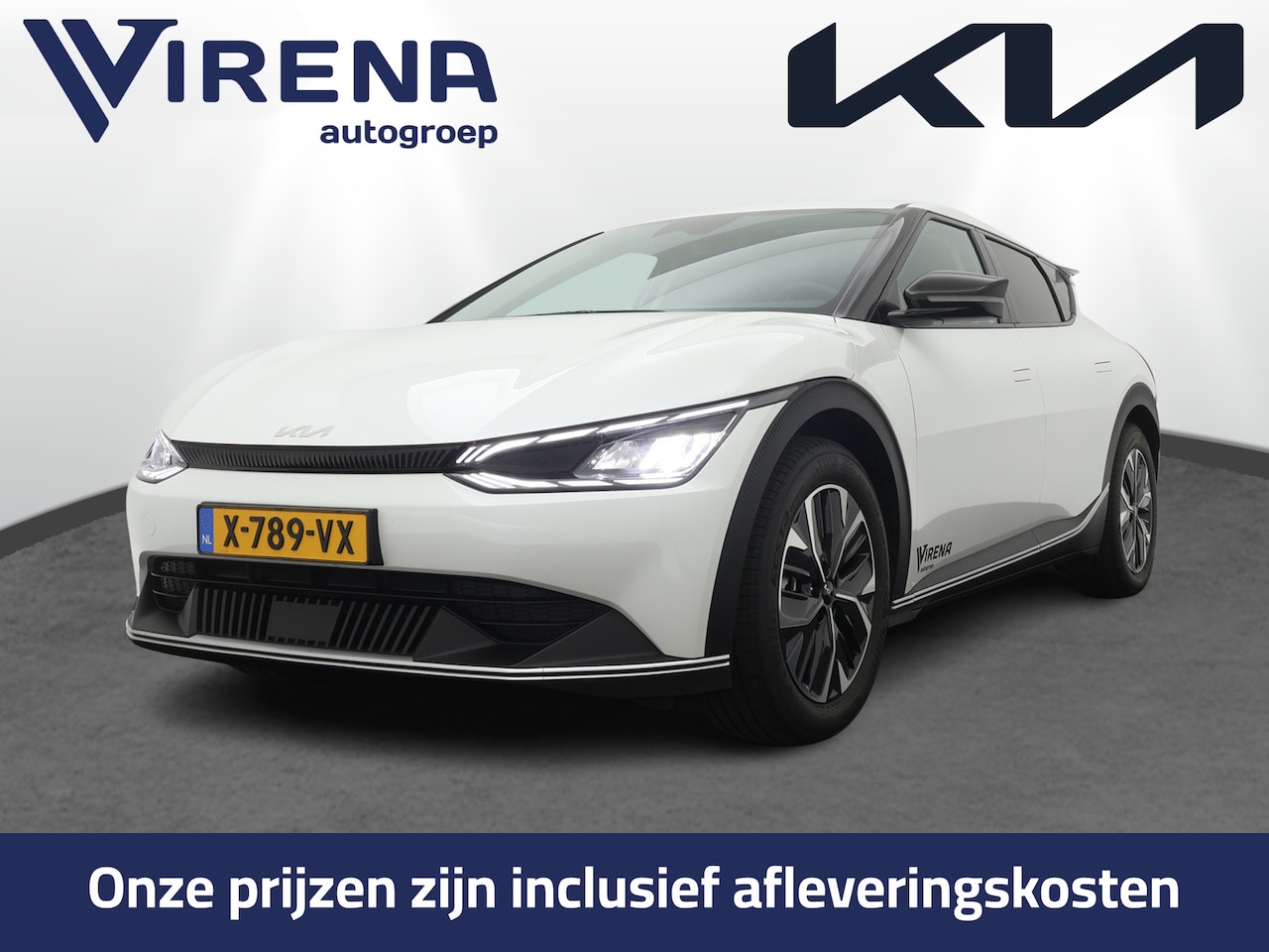 Kia EV6 - Light 58 kWh - Navigatie - Apple Carplay/Android Auto - Climate Control - Privacy Glass - - AutoWereld.nl