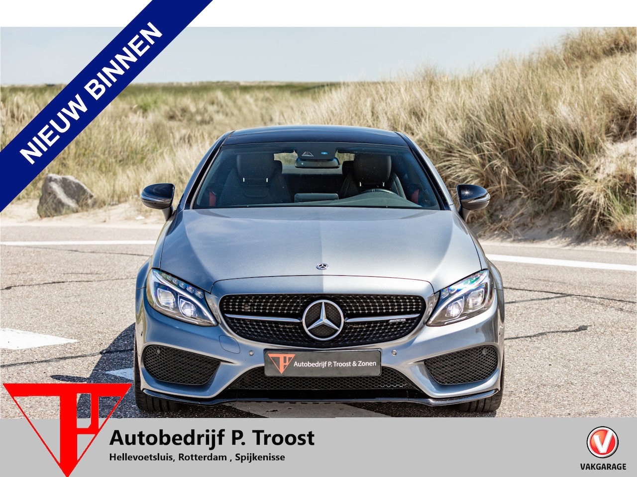 Mercedes-Benz C-klasse Coupé - AMG 43 4MATIC Night edition Orig. Nederlands/Dealeronderhouden/Panoramadak/Burmester/Elekt - AutoWereld.nl