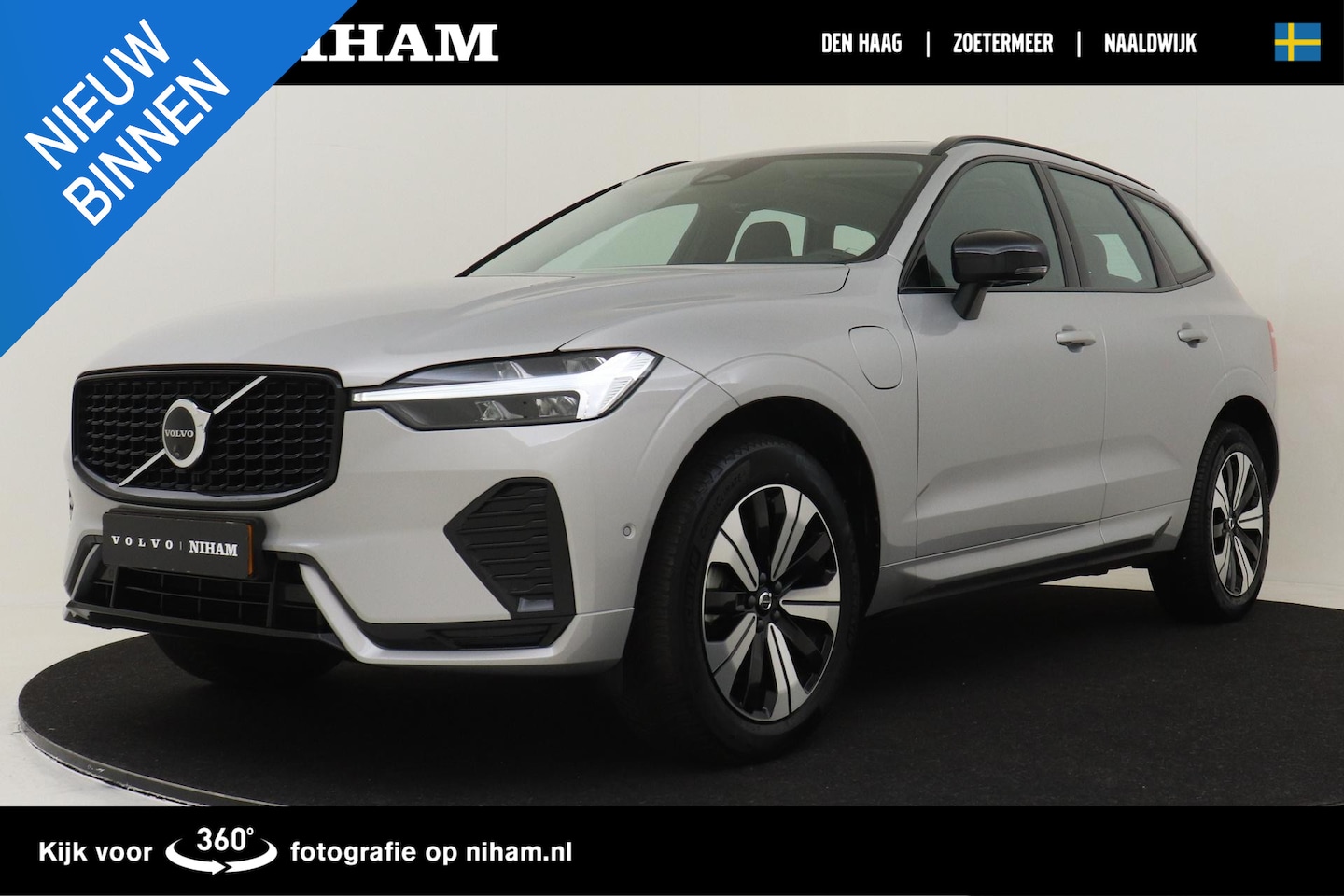 Volvo XC60 - T6 PLUG-IN HYBRID AWD PLUS DARK -PANO.DAK|POWER-SEATS|360°CAM|TREKHAAK - AutoWereld.nl