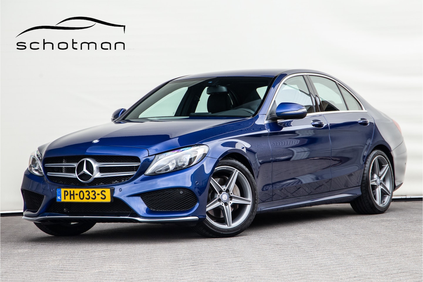 Mercedes-Benz C-klasse - 180 AMG Aut9, Navi, Leder, Camera, PDC 2017 - AutoWereld.nl