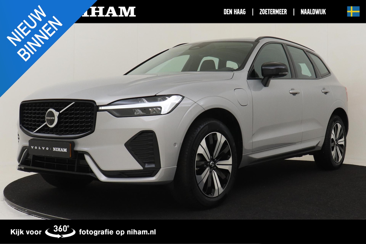 Volvo XC60 - T6 PLUG-IN HYBRID AWD PLUS DARK -PANO.DAK|POWER-SEATS|360°CAM|TREKHAAK - AutoWereld.nl