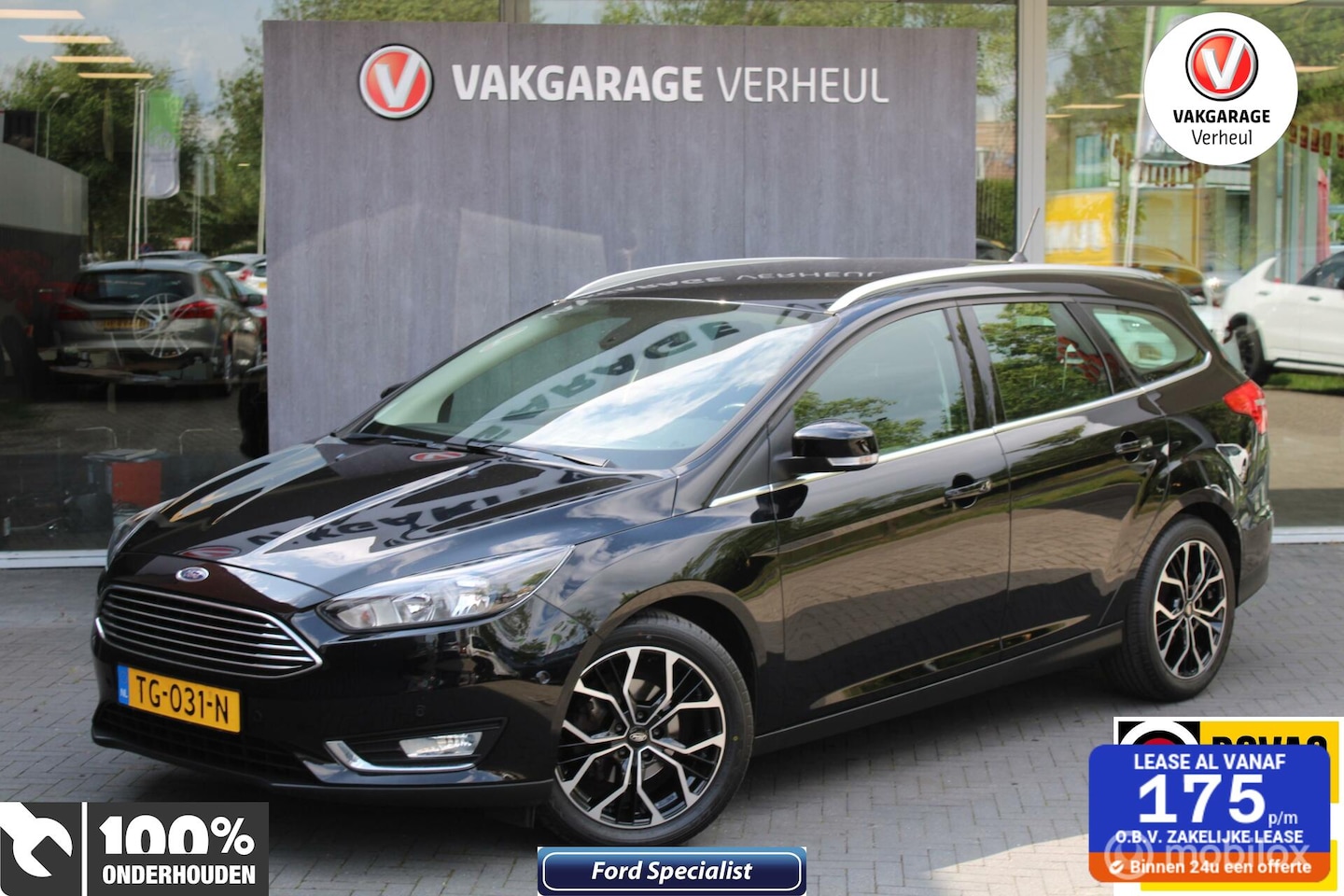 Ford Focus Wagon - 1.0 EcoBoost|Titanium|Camera|Trekhaak|Navi - AutoWereld.nl