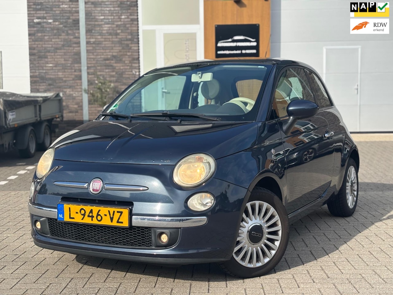 Fiat 500 - 1.2 Naked | Nwe apk | Glazen dak | Climate control | - AutoWereld.nl