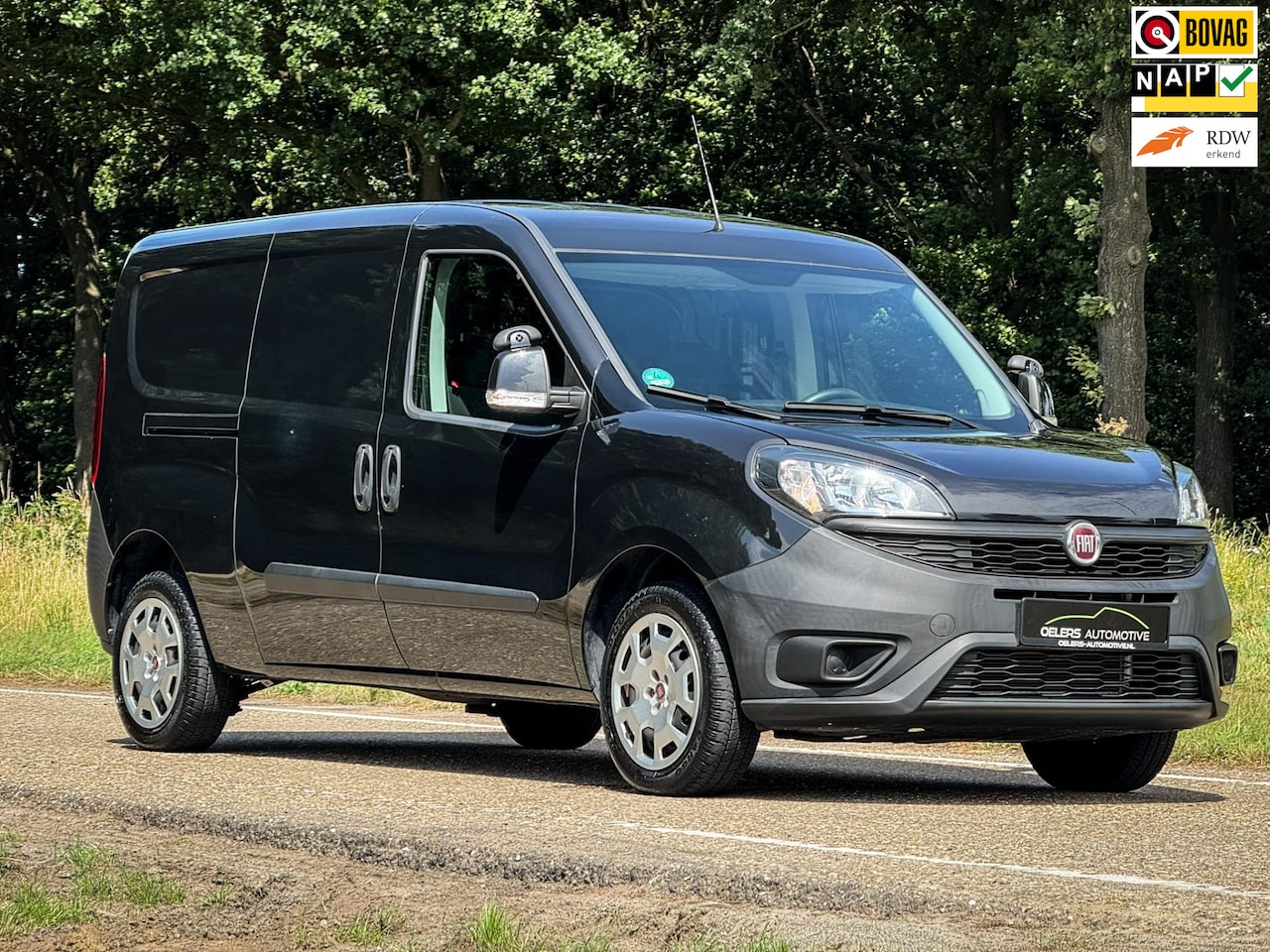 Fiat Doblò Cargo - 1.4 Maxi SX L2 | MARGE! | 10dkm | Zwartmet. | Airco | Navi | 3-zit | geen BTW & BPM | | - AutoWereld.nl