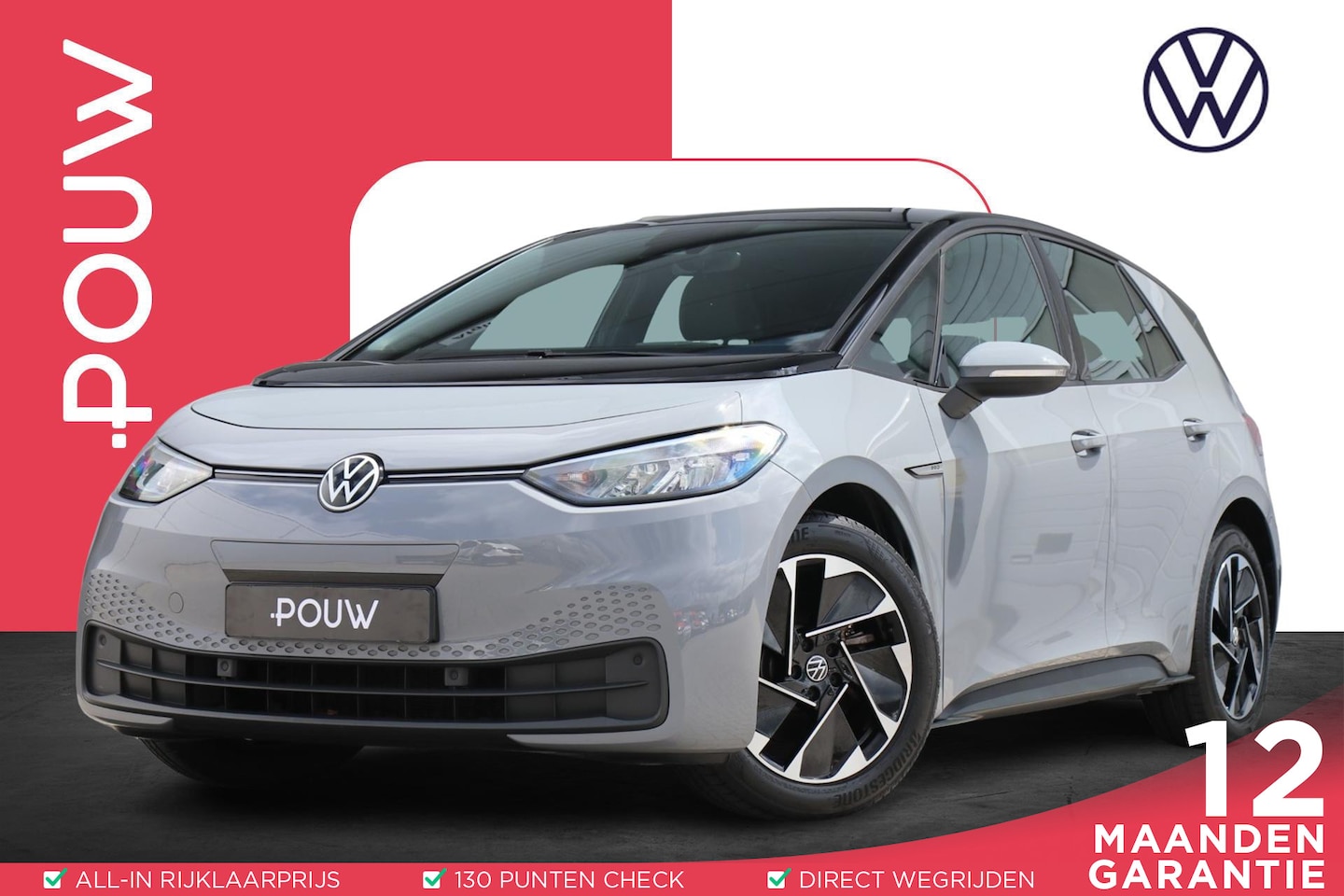 Volkswagen ID.3 - 204pk Life 58 kWh | SoH 94% | Navigatie | Stoelverwarming | Parkeersensoren - AutoWereld.nl