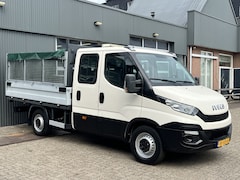 Iveco Daily - 35S11D 2.3 345 Airco Trekhaak 3500kg trekgewicht 7-Persoons Open laadbak Pick-up P-up Bakw