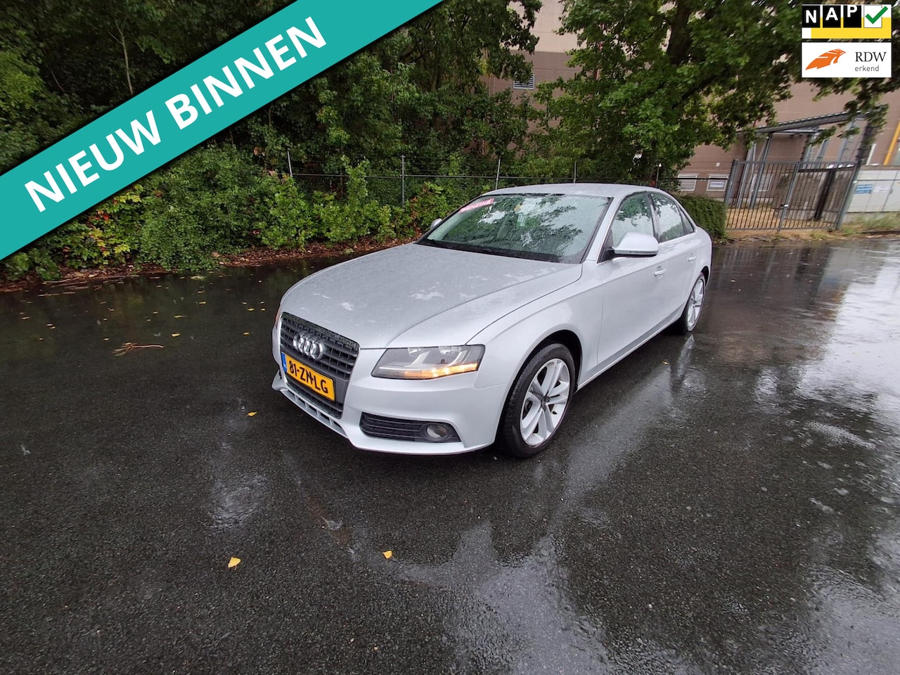 Audi A4 Limousine - 1.8 TFSI Pro Line Business LEUKE AUTO RIJDT EN SCHAKELT GOED - AutoWereld.nl
